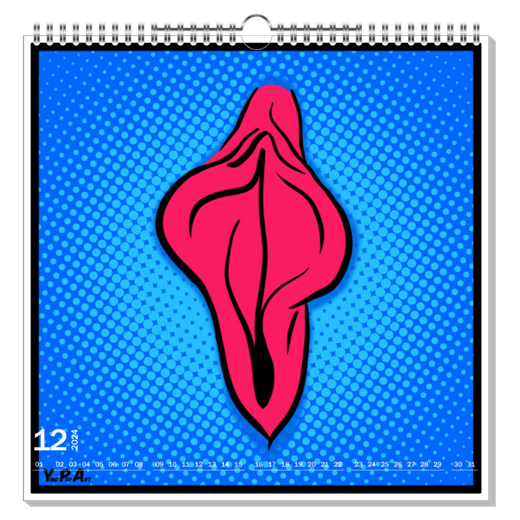 YoniPopArt Kalender 2024