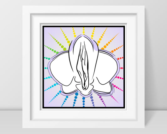 YoniPopArt "Orchid"