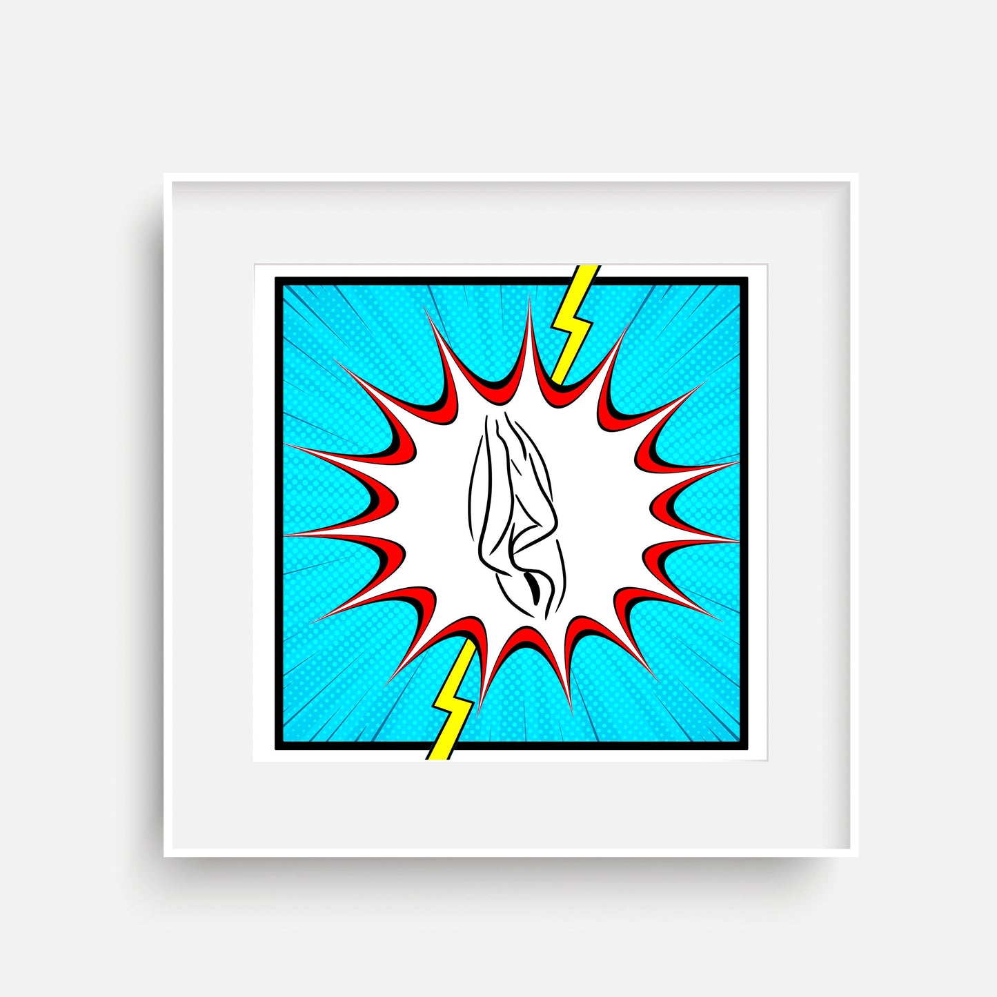 YoniPopArt "flashed"