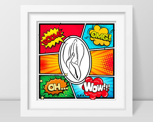 YoniPopArt "OMG"