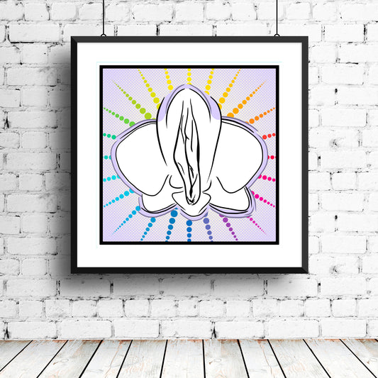 YoniPopArt "Orchid"