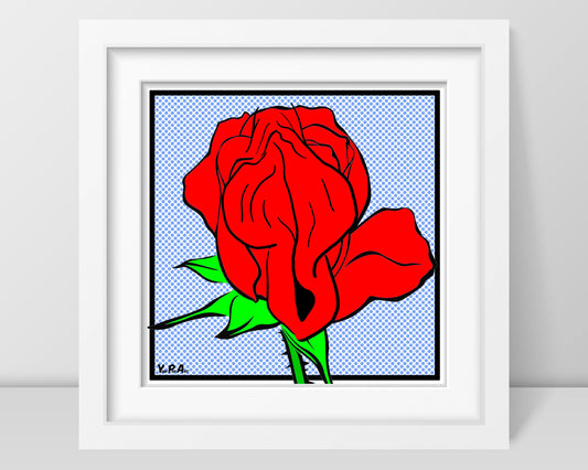 YoniPopArt "Rose"