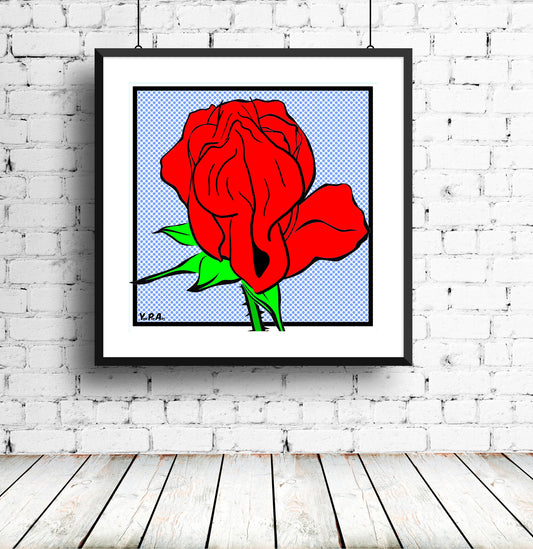 YoniPopArt "Rose"