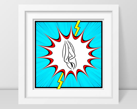 YoniPopArt "flashed"