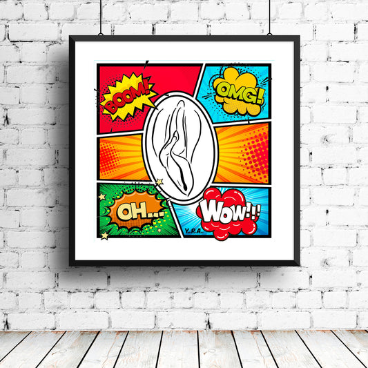 YoniPopArt "OMG"