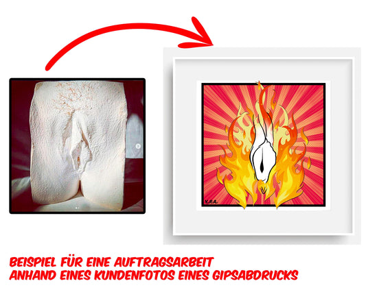 YoniPopArt Auftragsarbeit