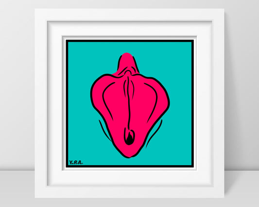 YoniPopArt "Flaps inverse"