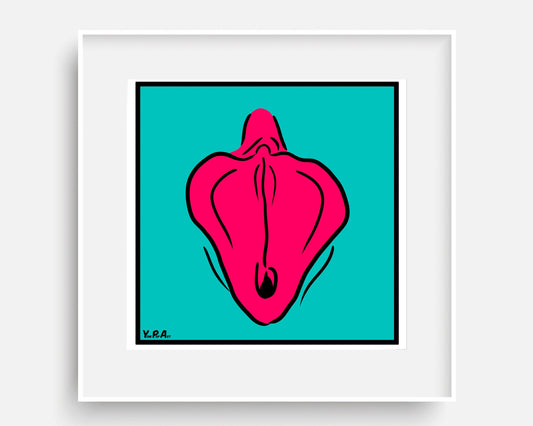 YoniPopArt "Flaps inverse"