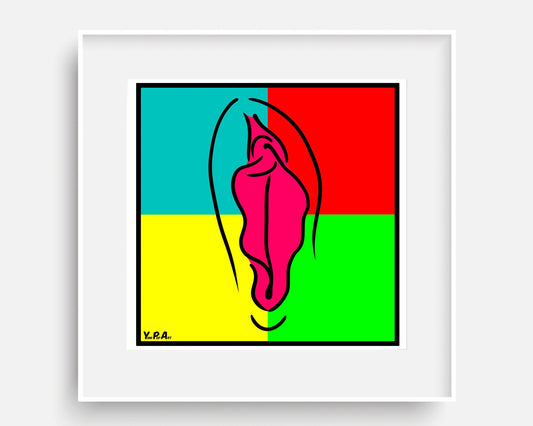 YoniPopArt "Pink pop"