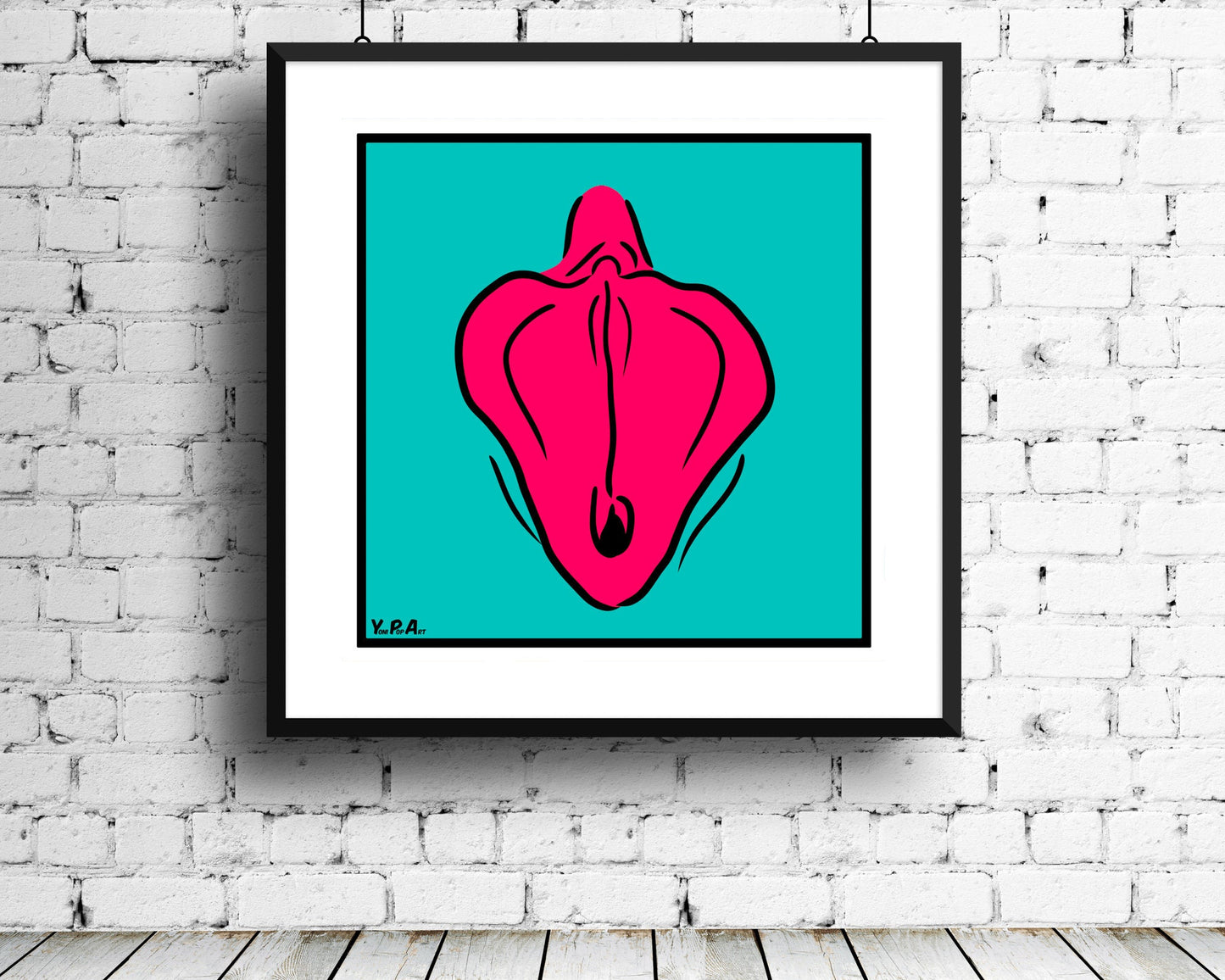 YoniPopArt "Flaps inverse"