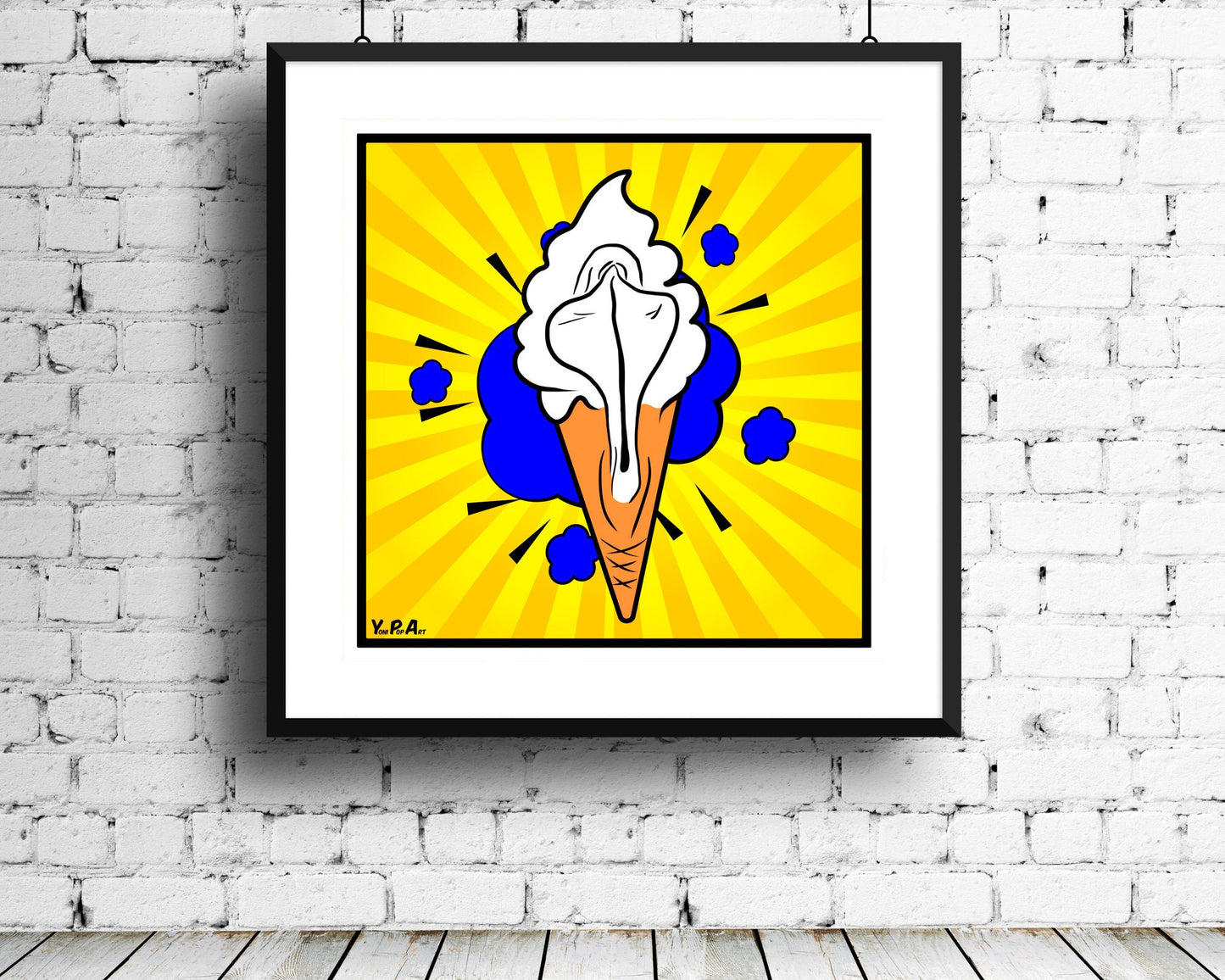 YoniPopArt "lick it baby"