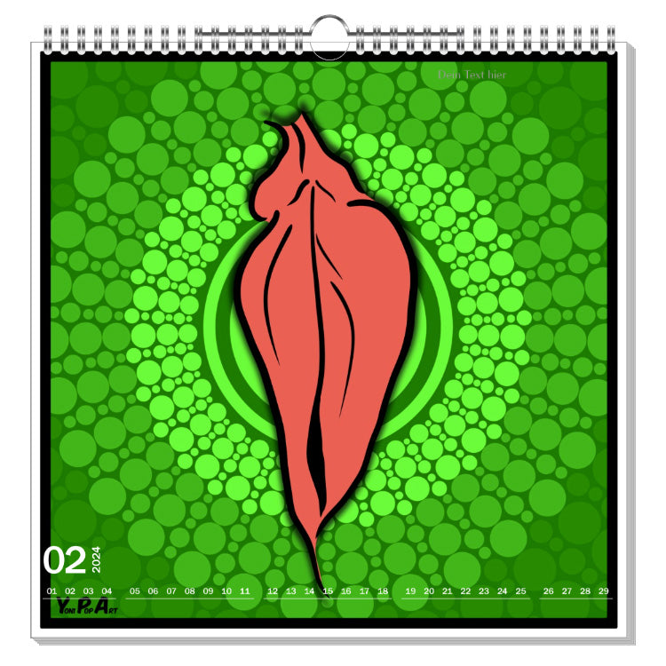 YoniPopArt Kalender 2024