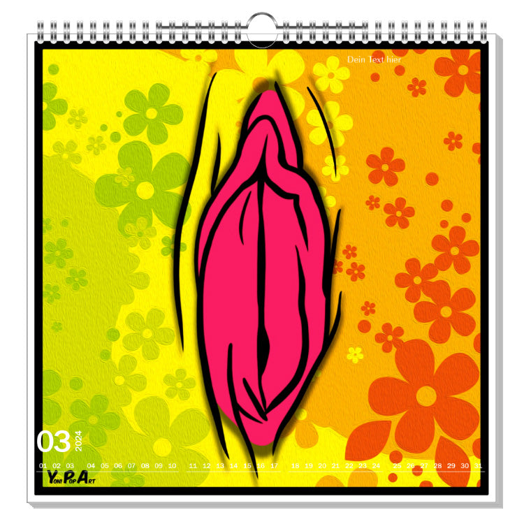 YoniPopArt Kalender 2024