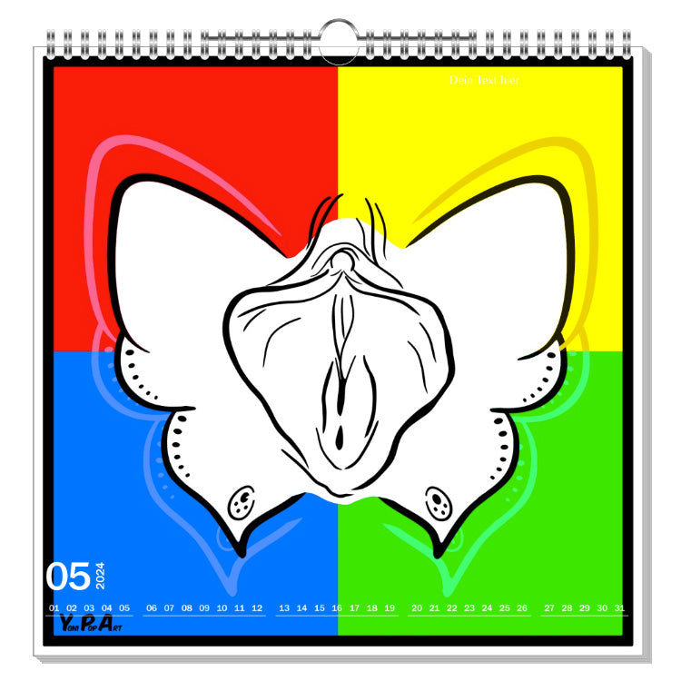 YoniPopArt Kalender 2024