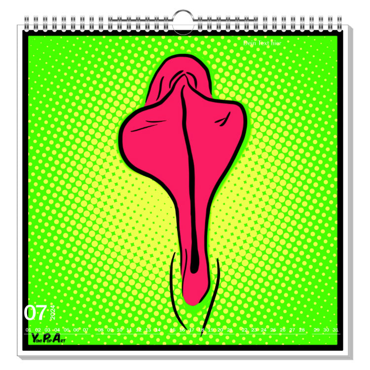 YoniPopArt Kalender 2024