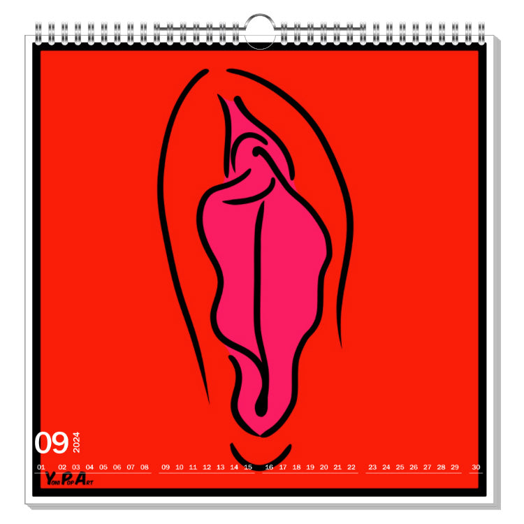 YoniPopArt Kalender 2024