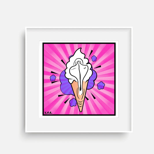 YoniPopArt "lick it"