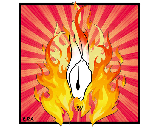 YoniPopArt Auftragsarbeit