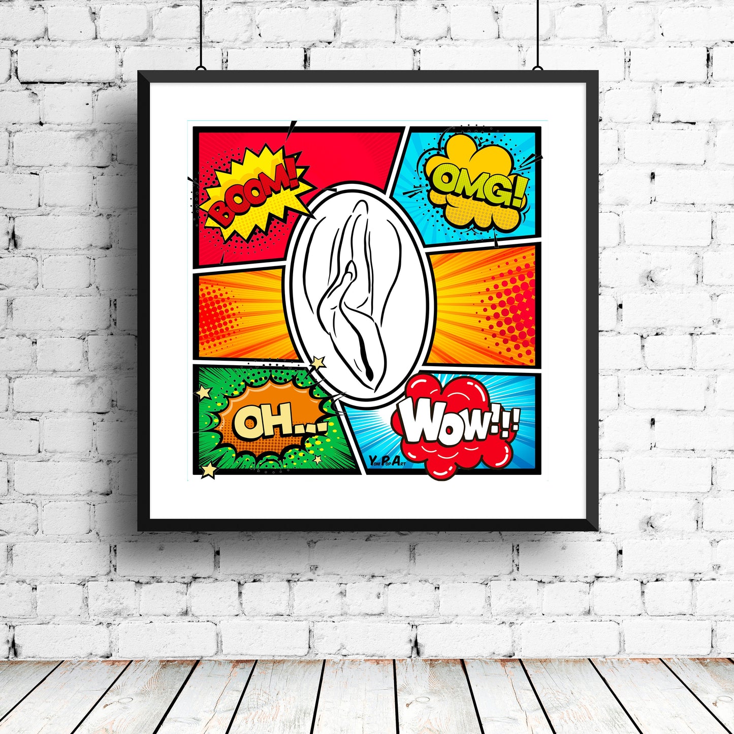 YoniPopArt "OMG"