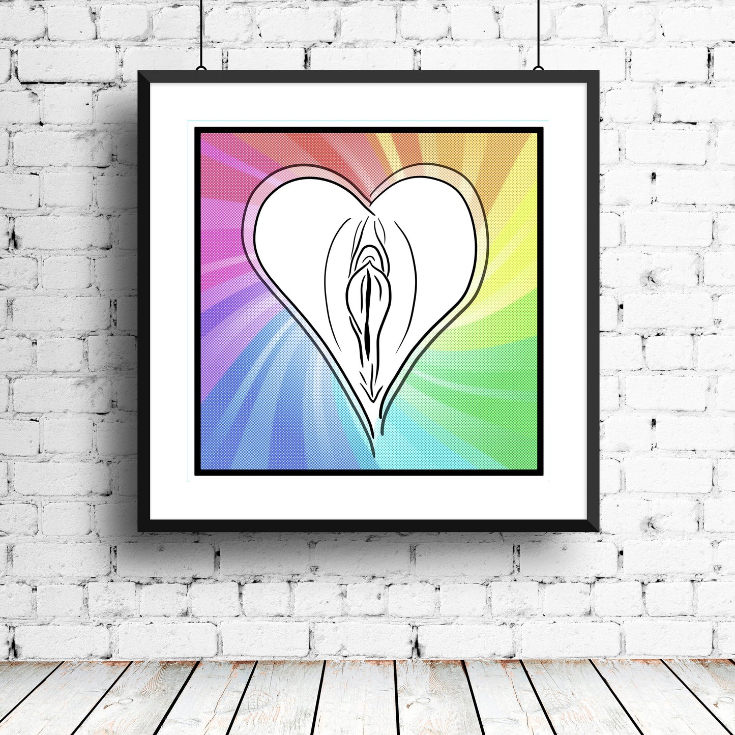 YoniPopArt "Rainbow"