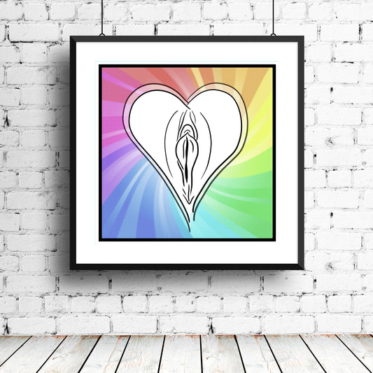 YoniPopArt "Rainbow"