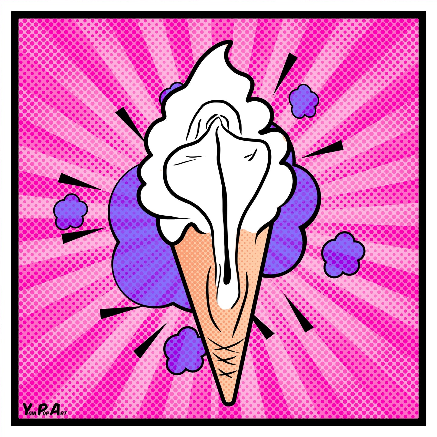 YoniPopArt Auftragsarbeit