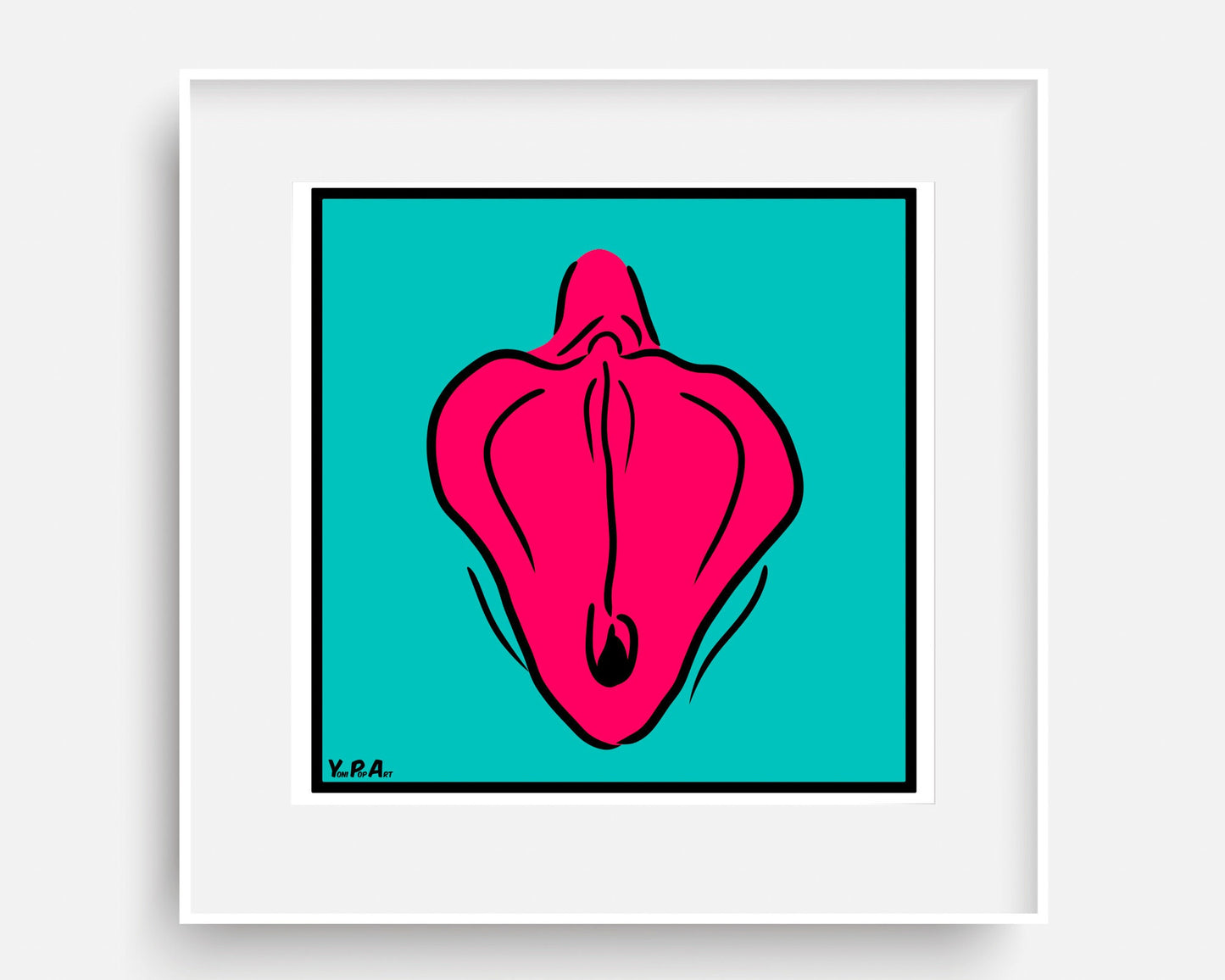YoniPopArt "Flaps inverse"
