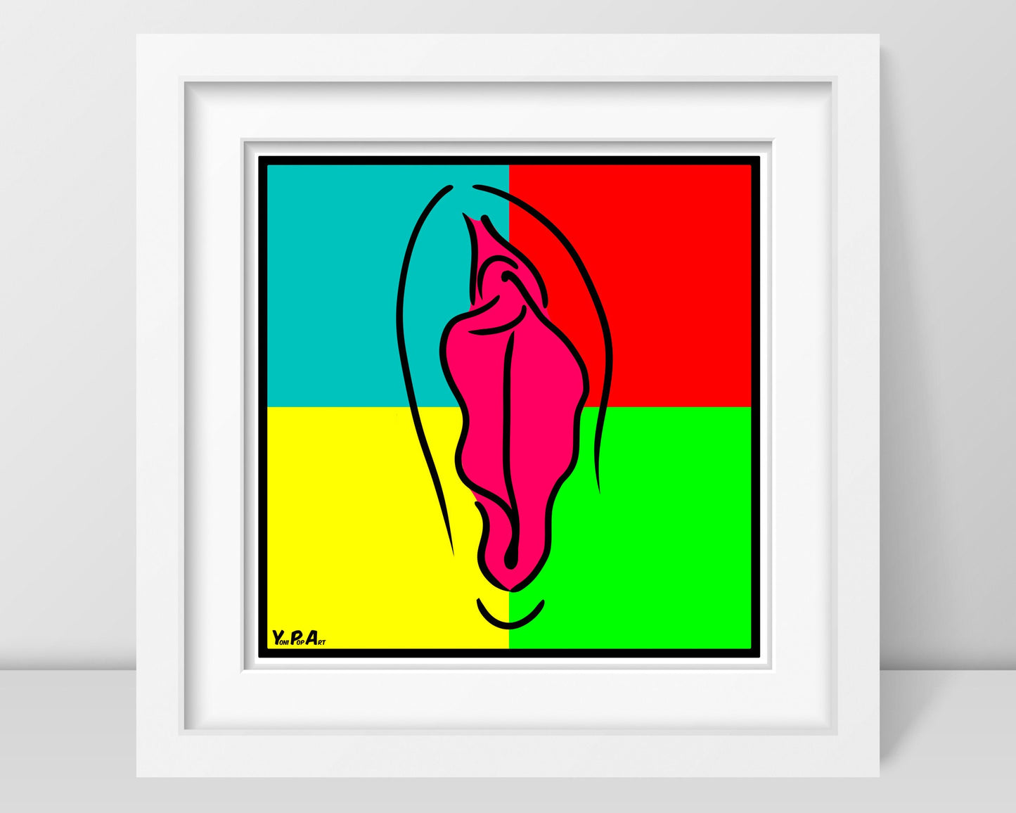 YoniPopArt "Pink pop"