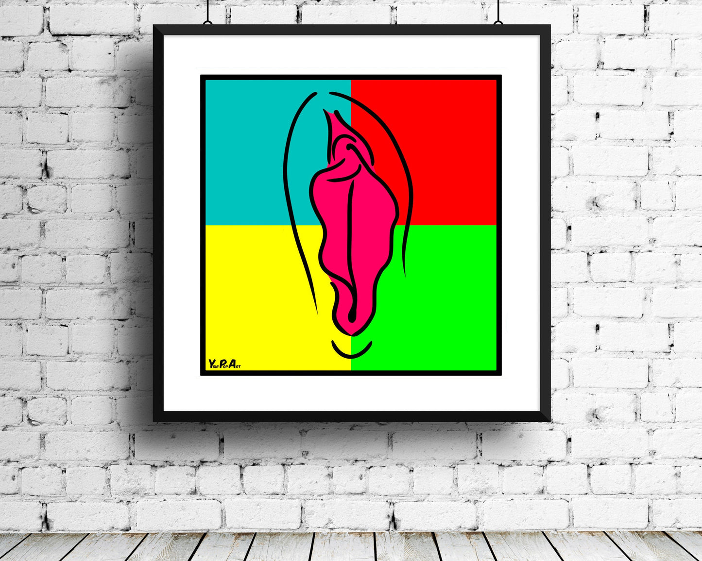 YoniPopArt "Pink pop"