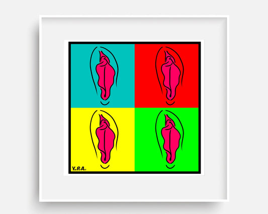 YoniPopArt "Pink pop collection"