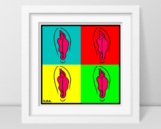 YoniPopArt "Pink pop collection"