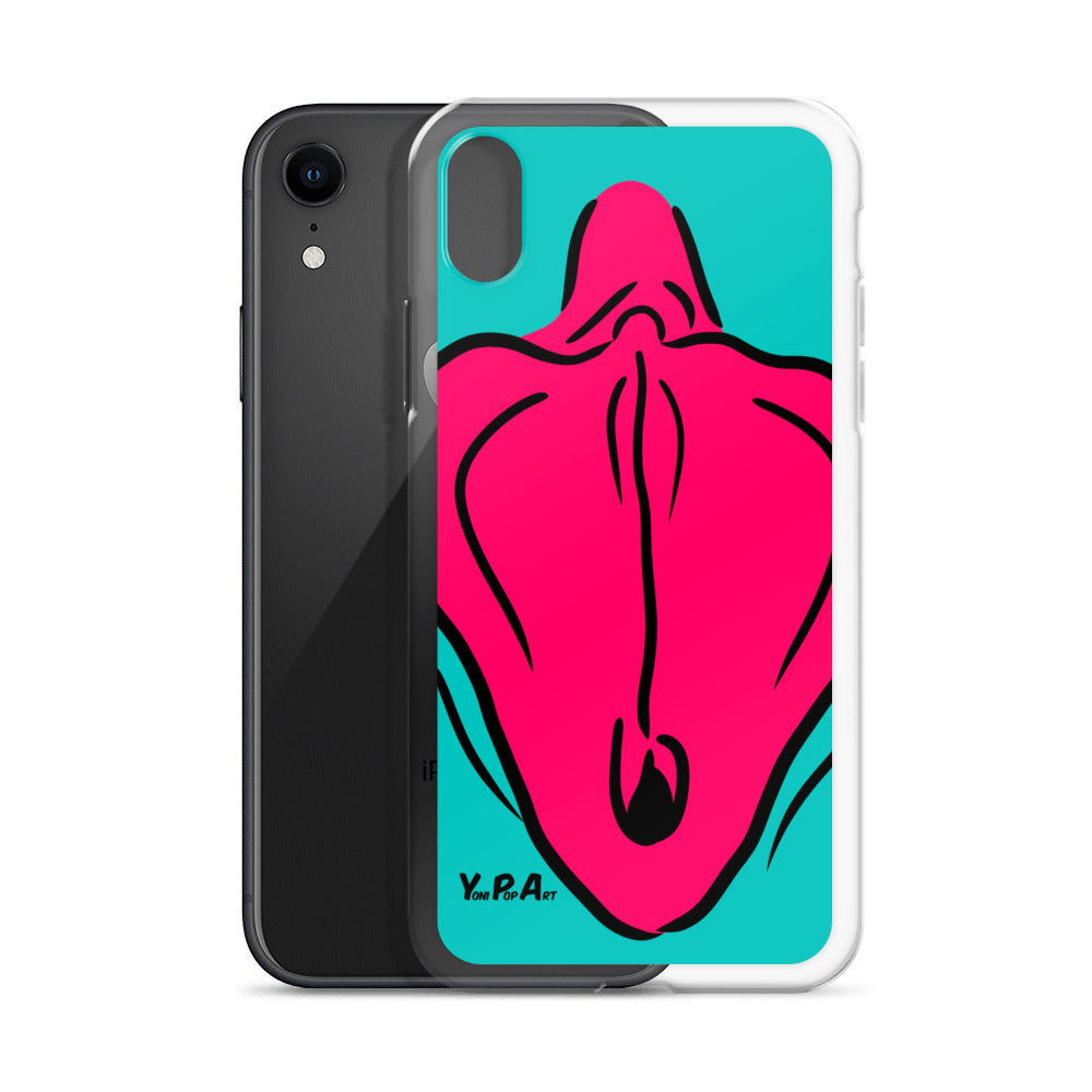 iPhone-Hülle YoniPopArt "Flaps on inverse colour"