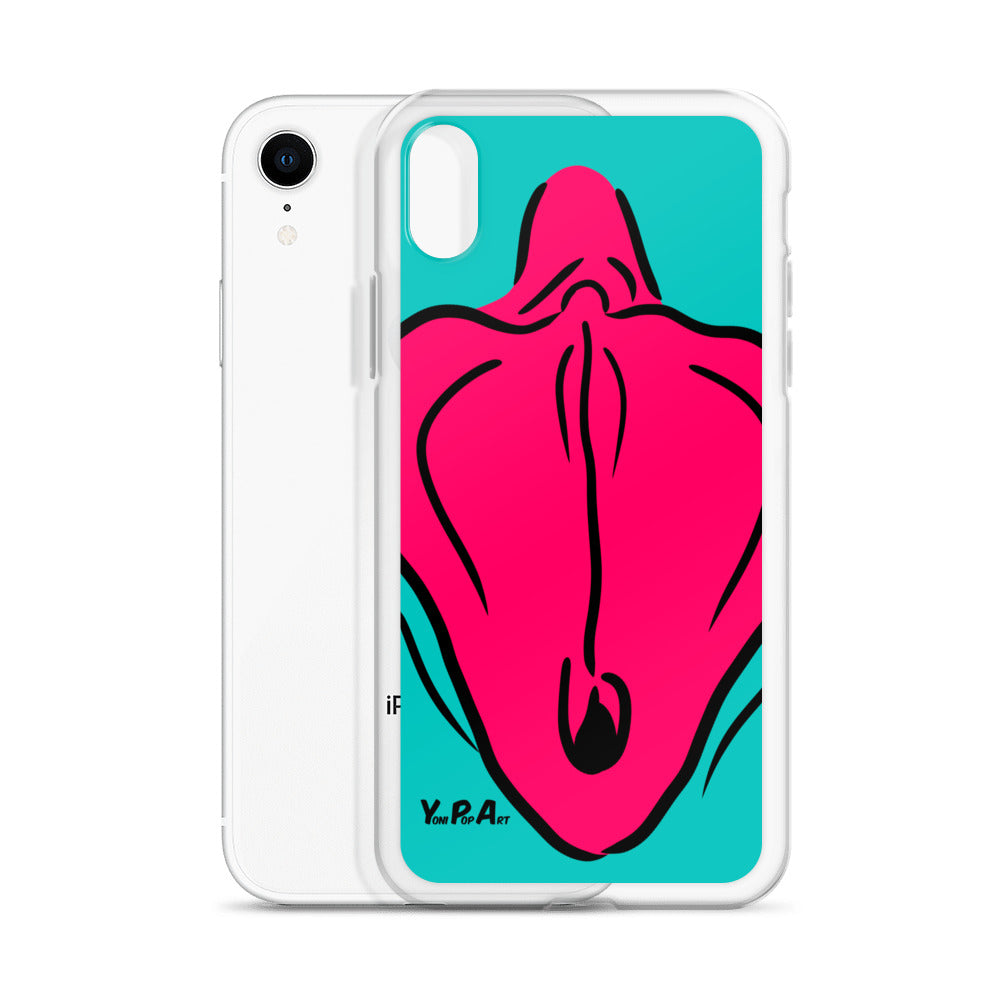 iPhone-Hülle YoniPopArt "Flaps on inverse colour"