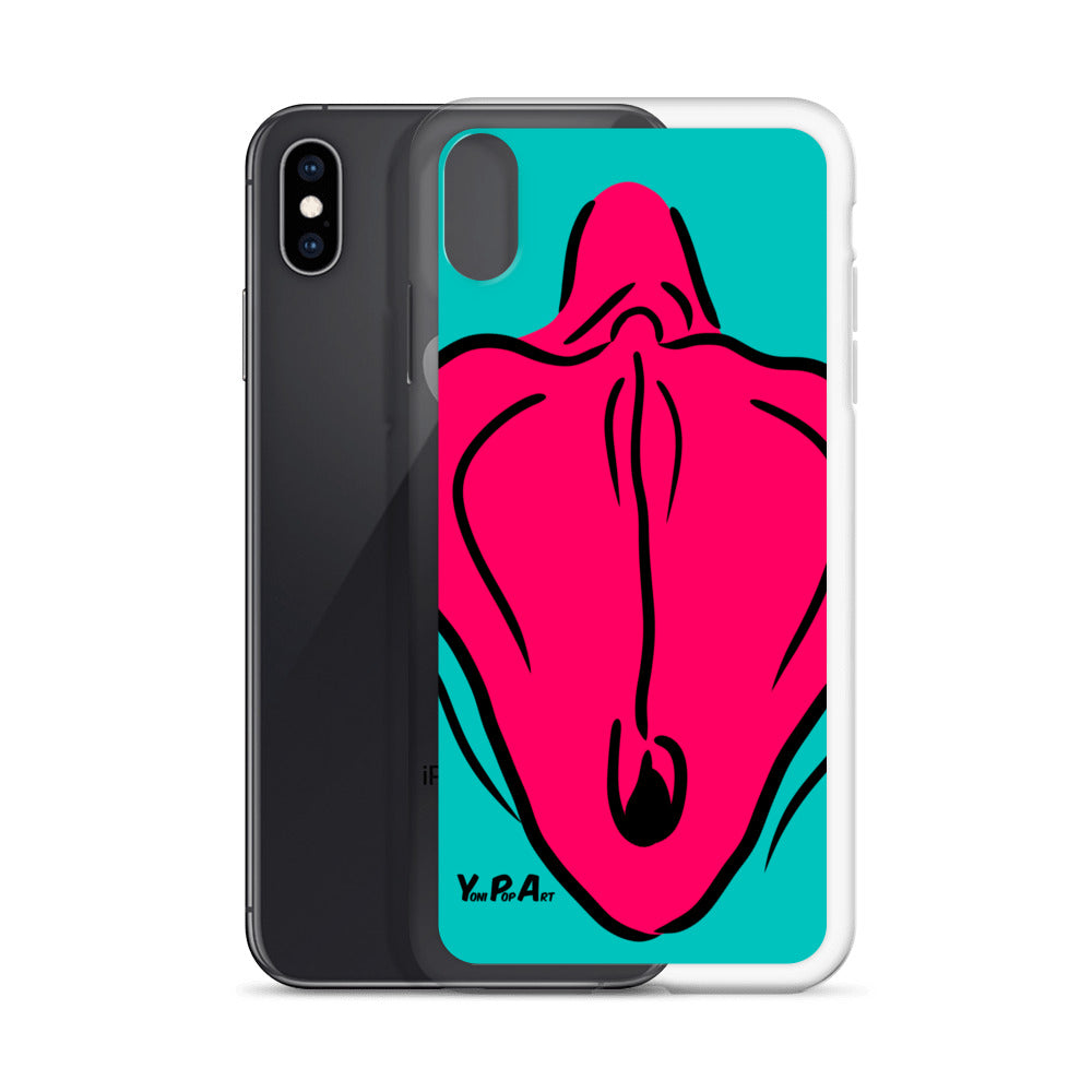 iPhone-Hülle YoniPopArt "Flaps on inverse colour"