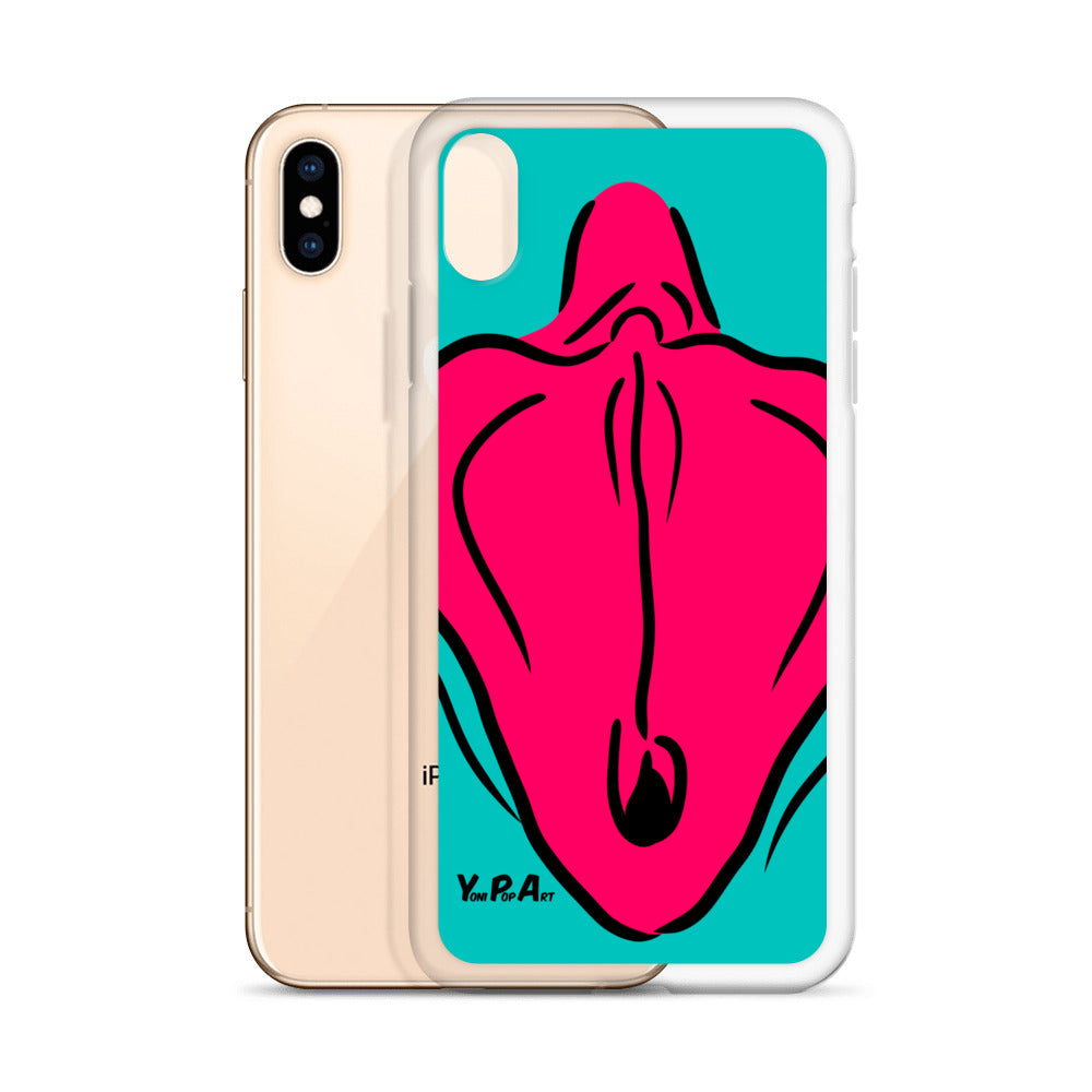 iPhone-Hülle YoniPopArt "Flaps on inverse colour"