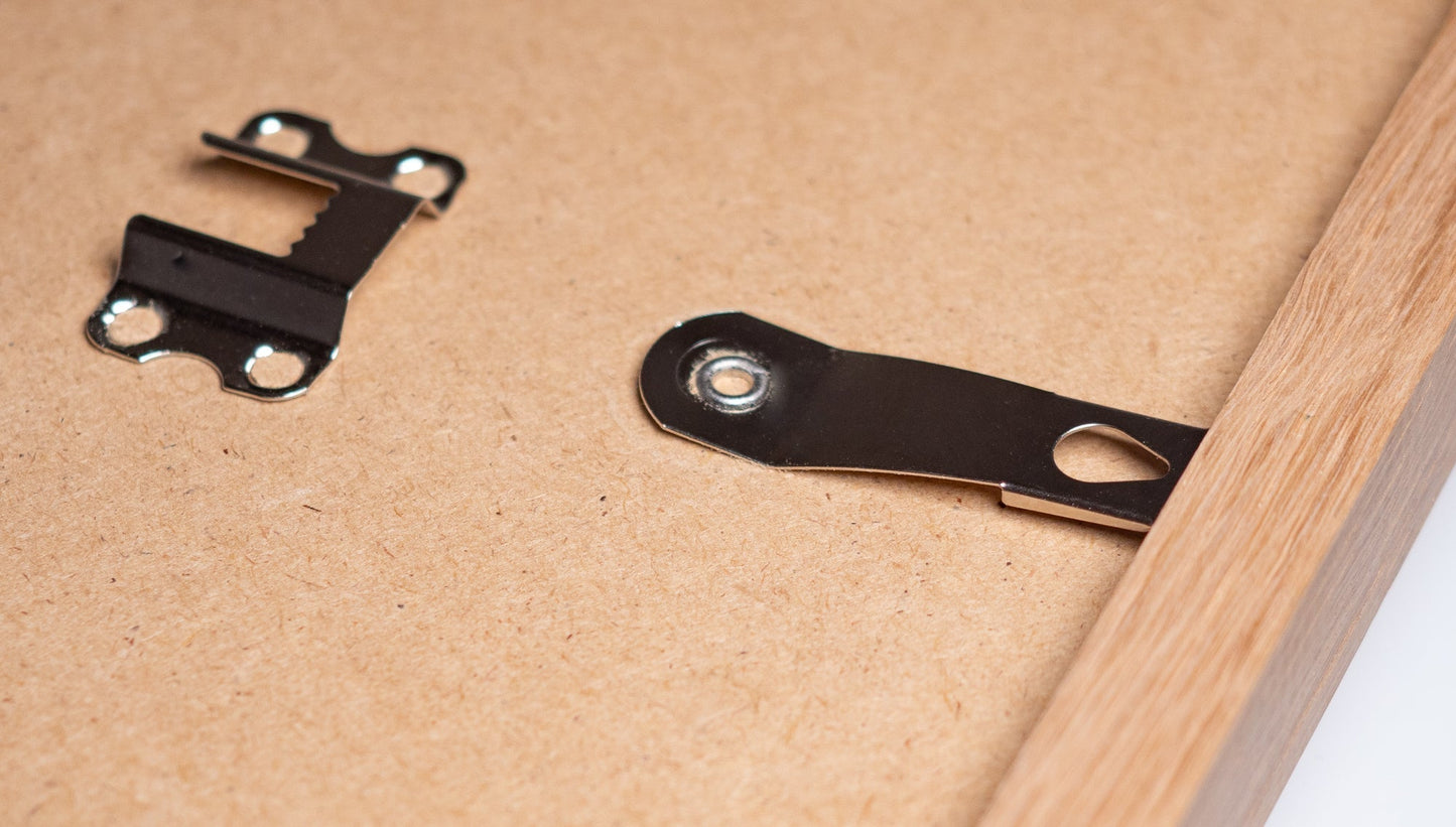 YoniPopArt "Orchid" inklusive Echtholz-Rahmen