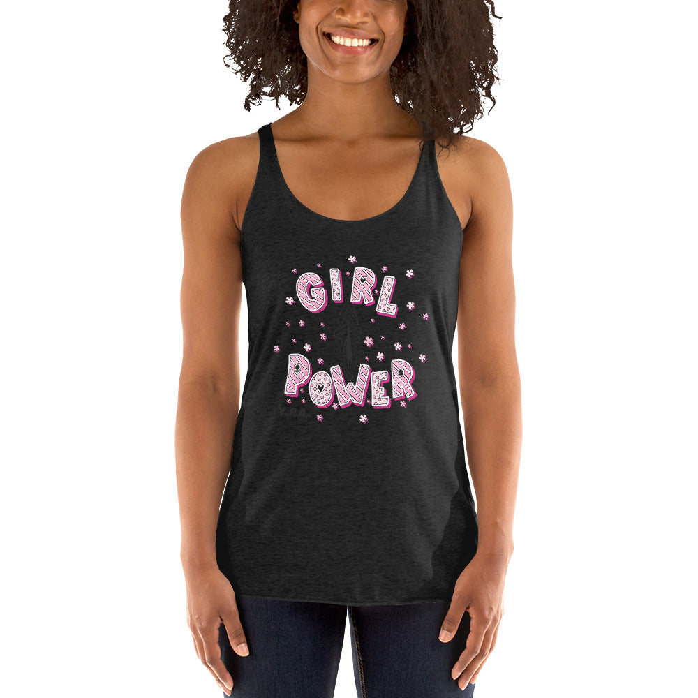 Racerback Tank-Top "YoniPopArt GirlPower"
