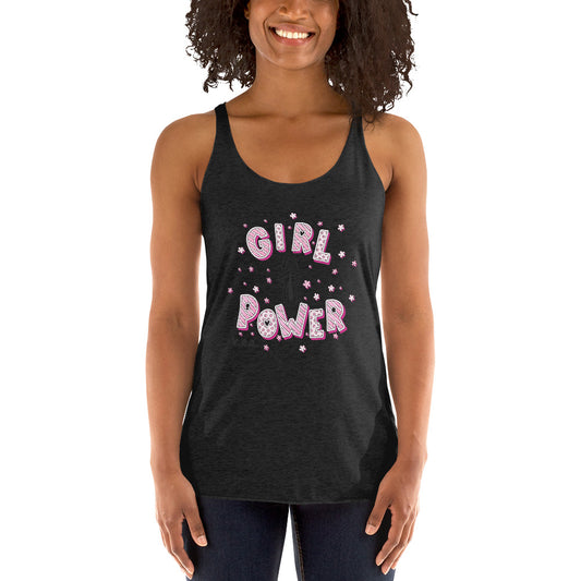 Racerback Tank-Top "YoniPopArt GirlPower"
