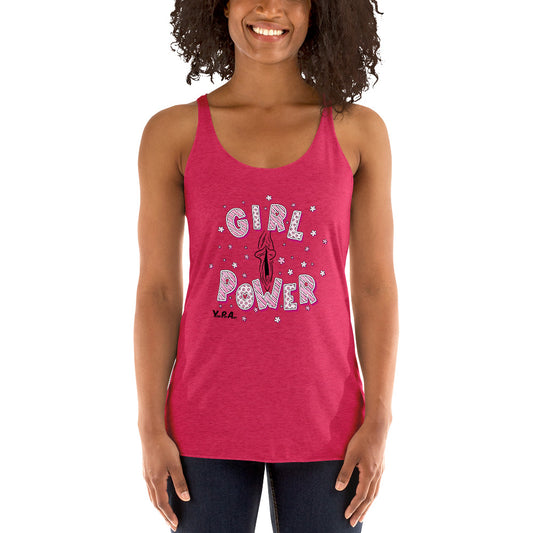 Racerback Tank-Top "YoniPopArt GirlPower"